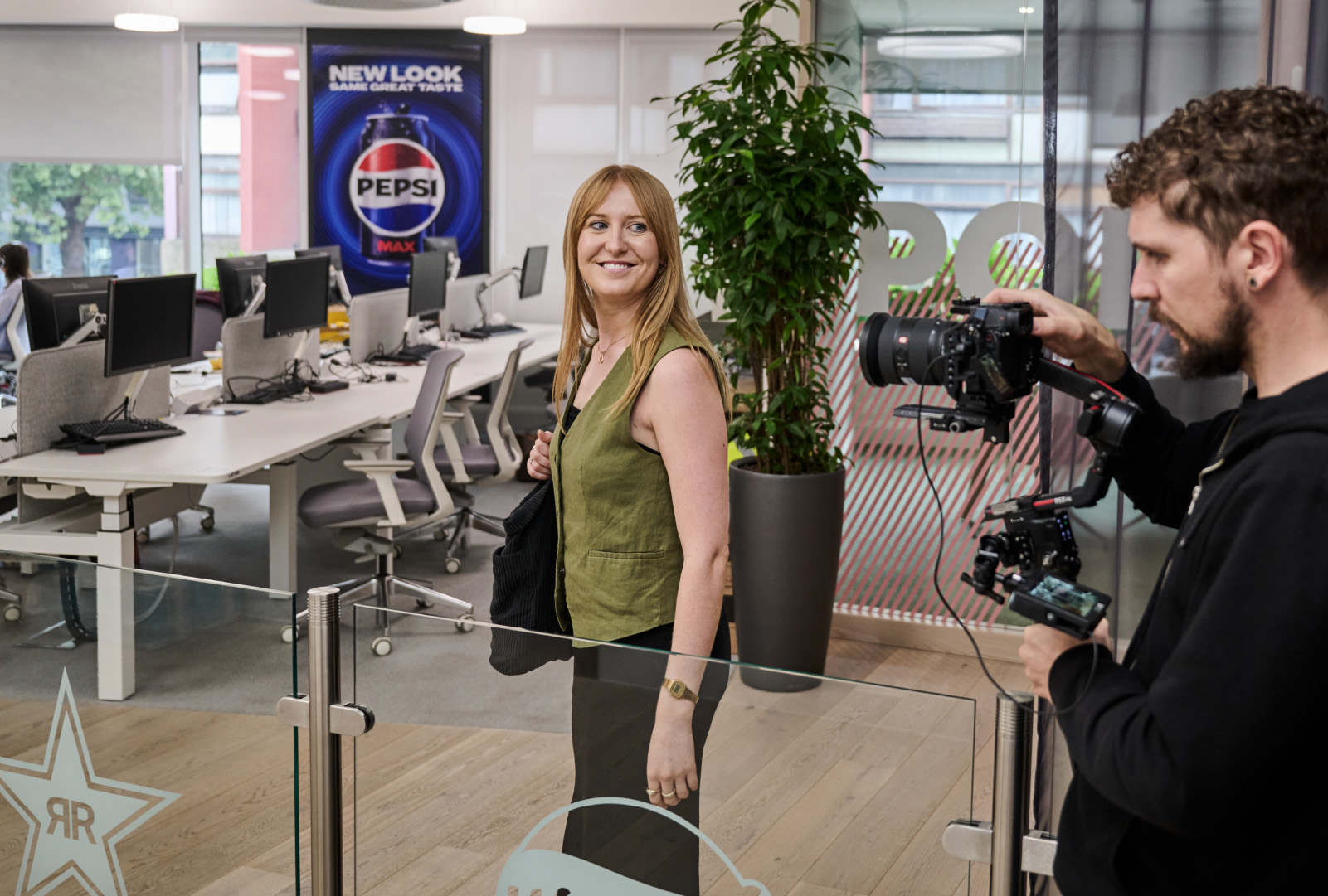 Videography interview setup 2